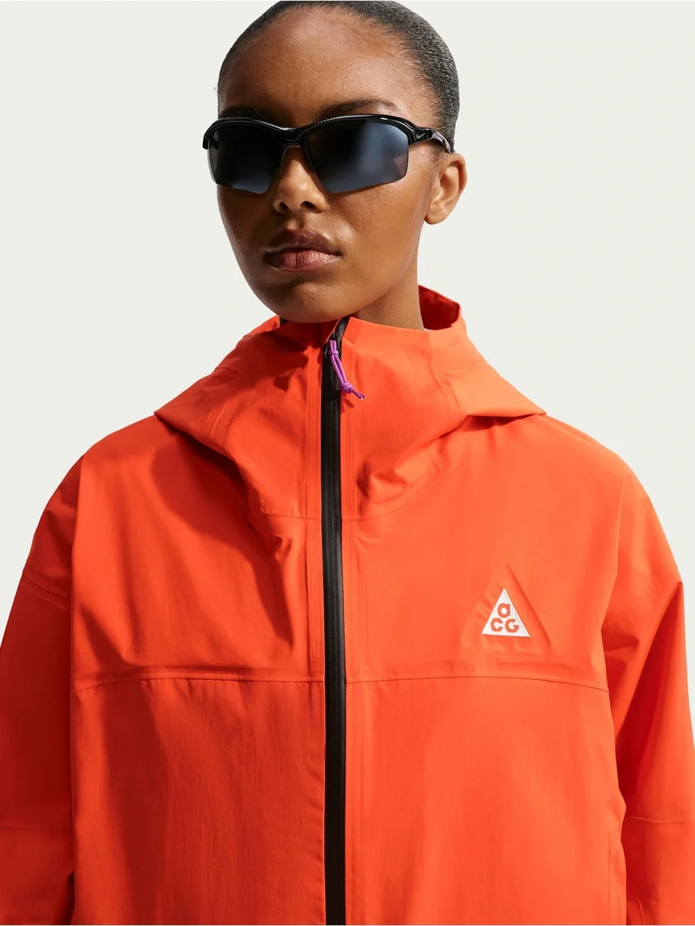 $180 Nike ACG Cascade Rains Storm-FIT Jacket Women’s XXLarge Orange NWT
